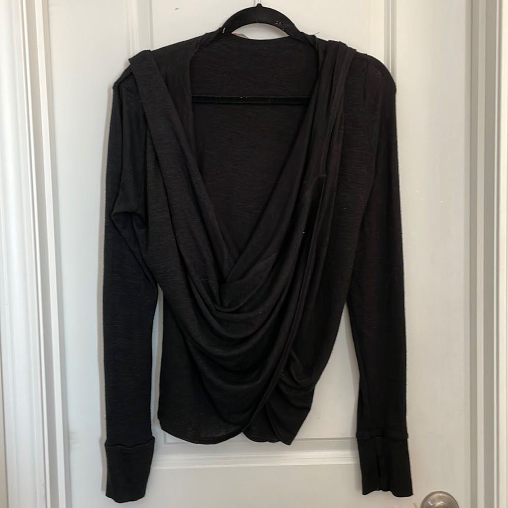 Zella Twist Wrap with hood